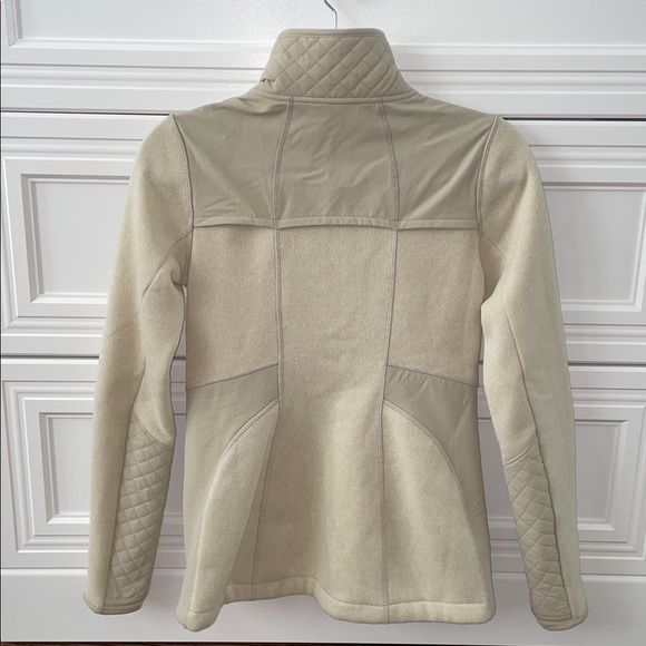 Athleta Womens Truckee full-zip Jacket Cream - Picture 2 of 7